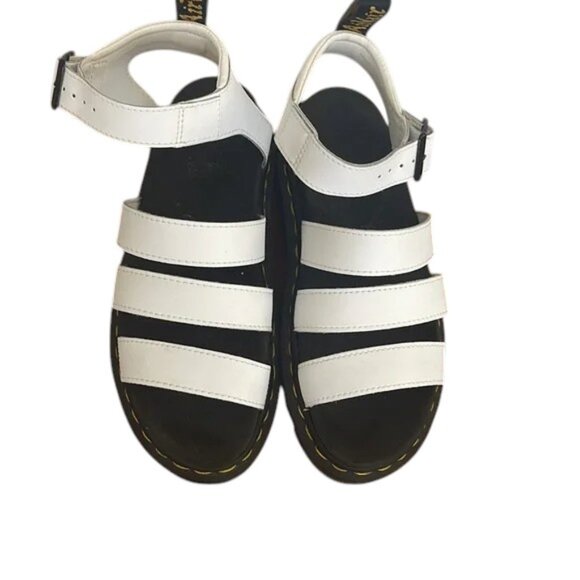 Dr. Martens Blaire Hydro Leather Strap Sandals - Picture 3 of 10